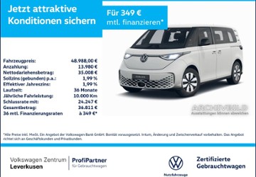 VW ID. Buzz 3.712 km 48.988 &euro; Leverkusen 51379