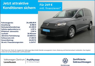 VW Caddy 9.357 km 34.480 &euro; Leverkusen 51379