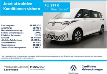 VW ID. Buzz 16.772 km 49.988 &euro; Leverkusen 51379