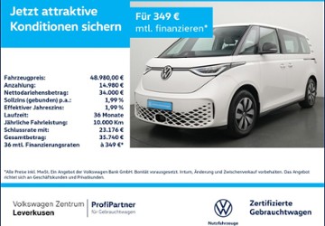 VW ID. Buzz 18.749 km 48.980 &euro; Leverkusen 51379