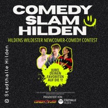 Comedy Slam 03.10.2026 Stadthalle Hilden